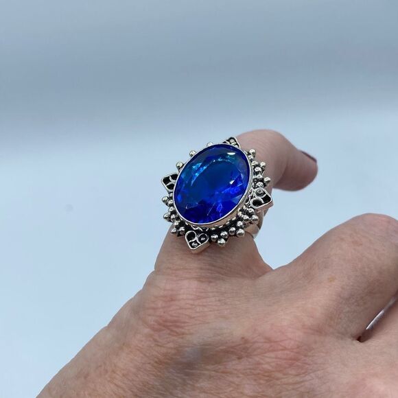 Bi-Color Tourmaline Ring Size 5 - Picture 7 of 7